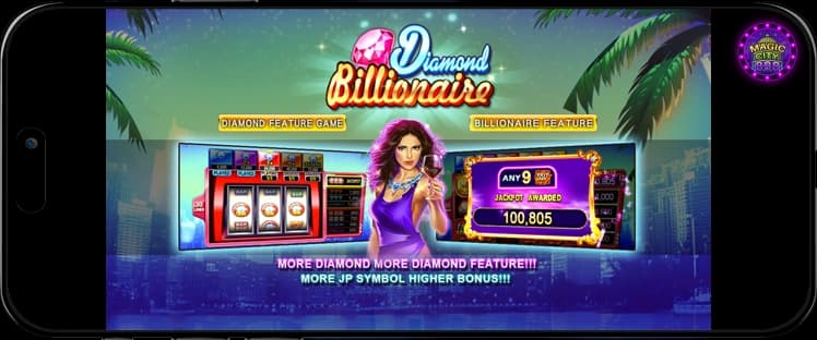 รีวิว สล็อตพารวย Diamond Billionaire
