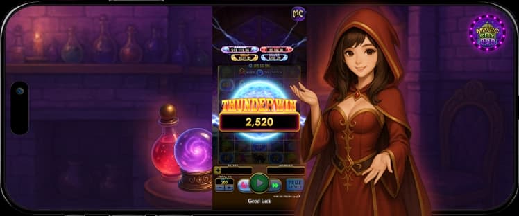 รีวิวสล็อต Witch's Spells
